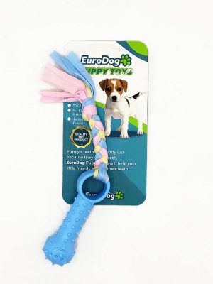 EuroDog Puppy Toys Mavi Ufak Kemik Diş Kaşıma Oy.