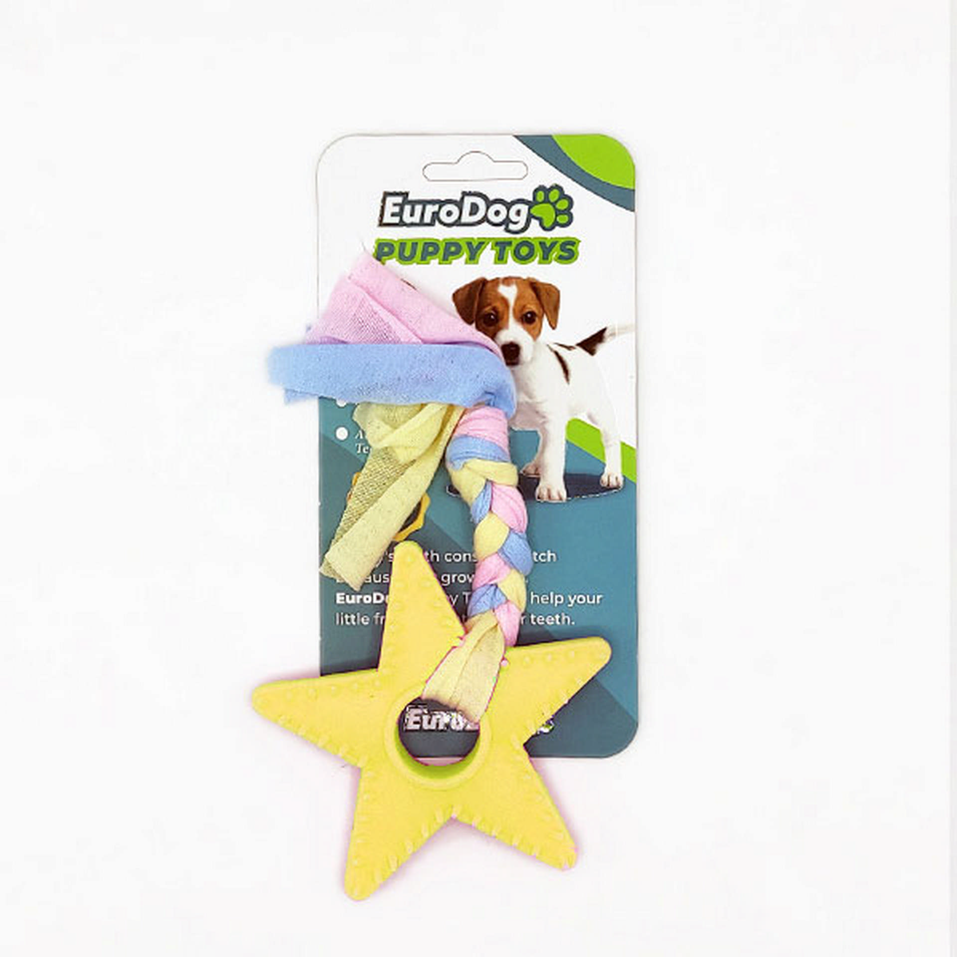 1047937_454-EE052-01.jpg EuroDog Puppy Toys Sarı Yıldız Diş Kaşıma Oy. - Görsel 1