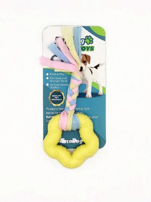 EuroDog Puppy Toys Sarı Kalın Beşgen Diş Kaş. Oy.