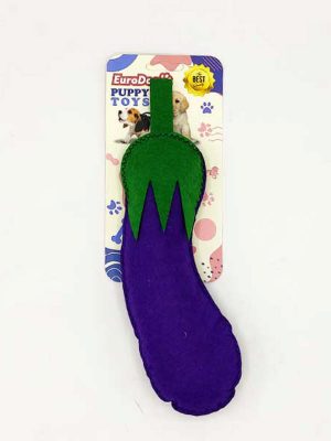 EuroDog Puppy Pet Toys Patlıcan