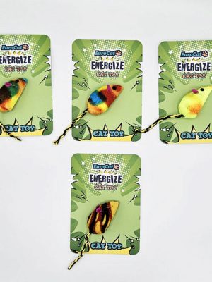 EuroCat Kedi Oyuncağı Karışık Renkli Yumuşak Fare