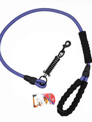 EuroDog Köpek Uzatma Reflektörlü 14mm x 120cm Mor