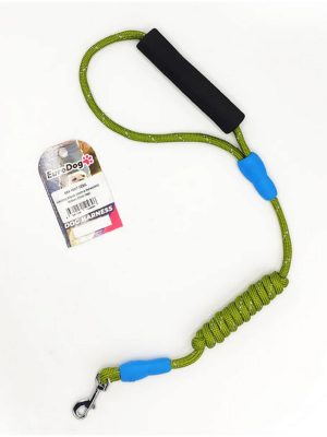 EuroDog Köpek Uzatma Reflektörlü 8mmx120cm Yeşil