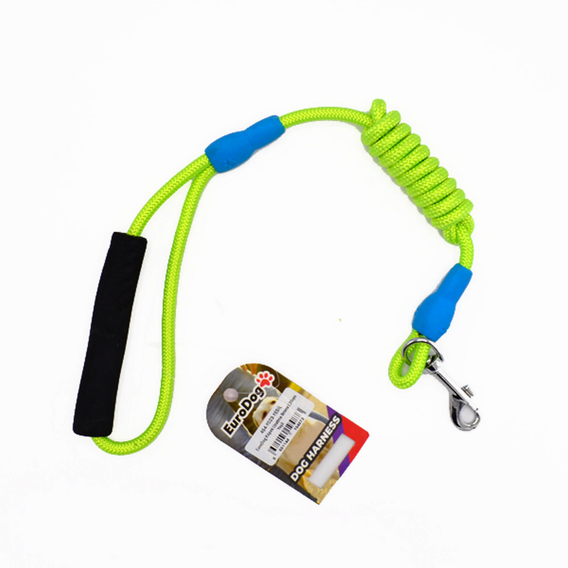 1048083_454-Y023-YESIL.jpg EuroDog Köpek Uzatma 8mmx120cm Yeşil - Görsel 1