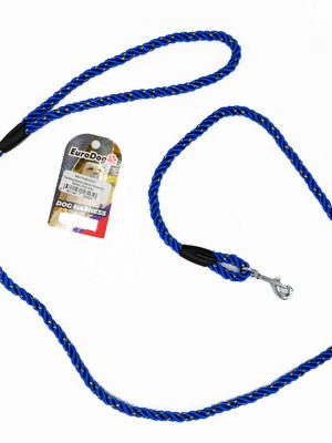 EuroDog Köpek Uzatma Reflektörlü 8mmx120cm Mavi