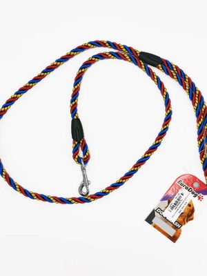 EuroDog Köpek Uzatma 8mm x 120cm Sarı Kırmızı Mavi