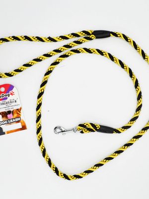 EuroDog Köpek Uzatma 8mm x 120cm Sarı Siyah