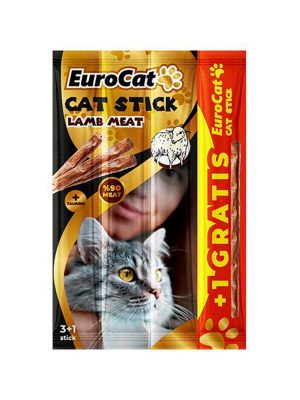EuroCat CatStick Kuzu Etli 4x5 gr