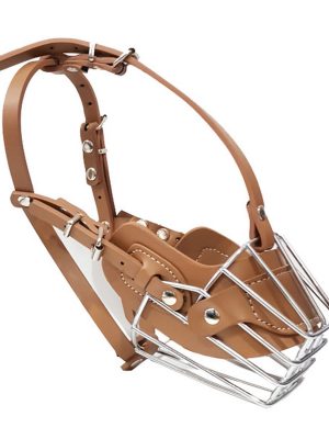 Profesyonel Köpek Ağızlık No 1 Kahverengi