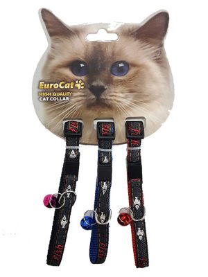 EuroCat Kedi Boy. Tas. Balık Des.10mm28cm (3 Lü)