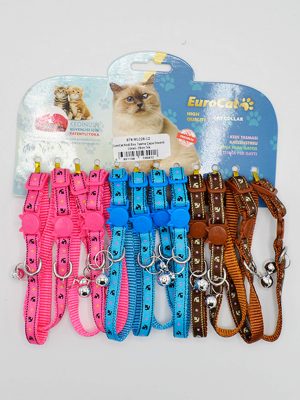 EuroCat Kedi Boy. Tasma Çapa Desenli 10mm-28cm 12