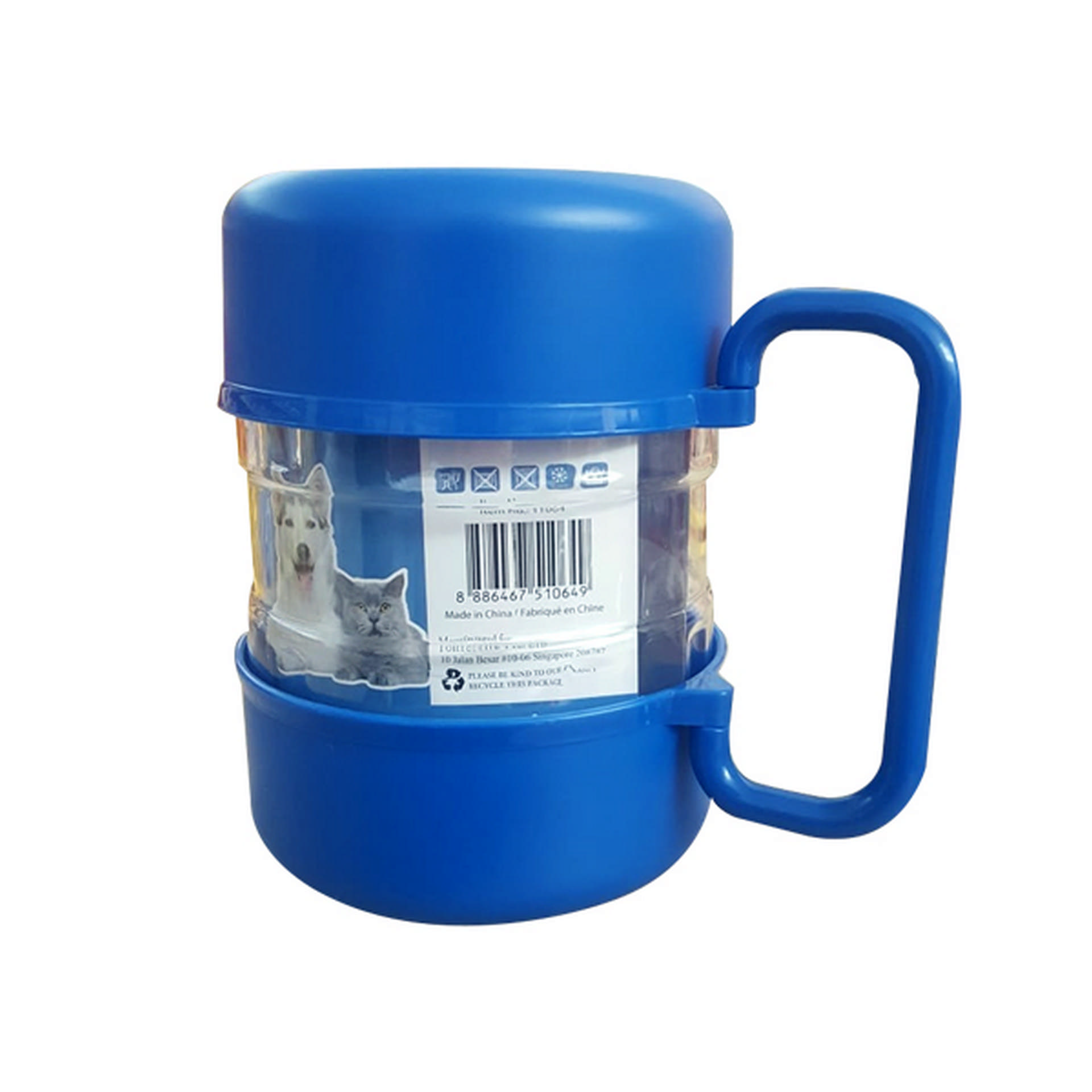 1048463_679-11064.jpg Pawise 3 in 1 Seyahat Seti 12,5x12,5x17 Cm - Görsel 1