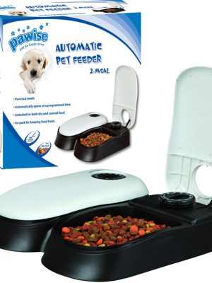 Pawise Zaman Ayarlı Mama Kabı 2 Li