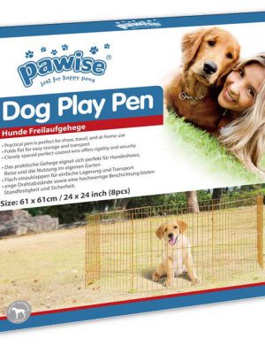 Pawise Köpek Oyun Bahçesi Çiti 8 Metal Panel 60x60cm