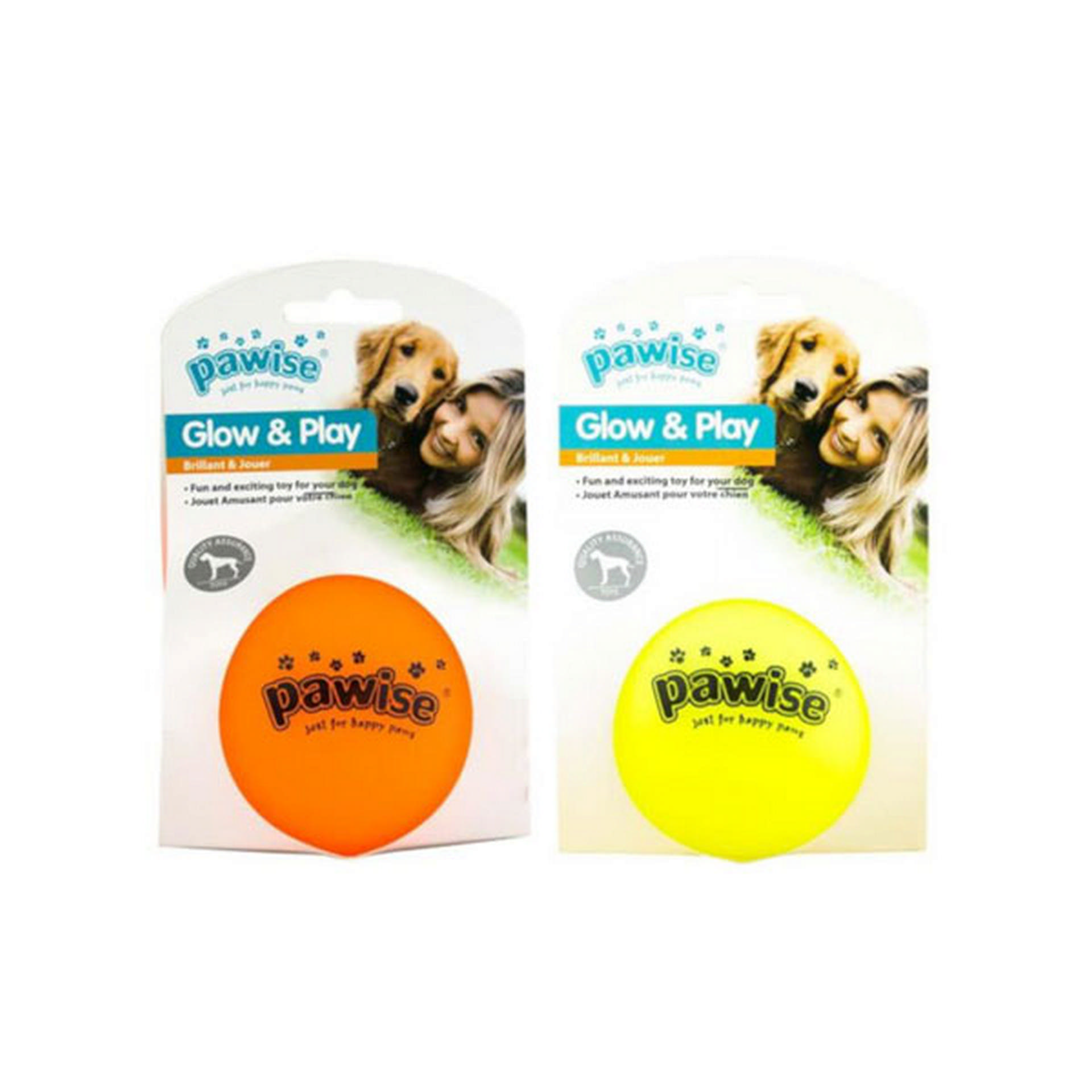 1048597_679-14115.jpg Pawise Vinyl Toy-Luminous Ball M Köpek Oyuncağı - Görsel 1