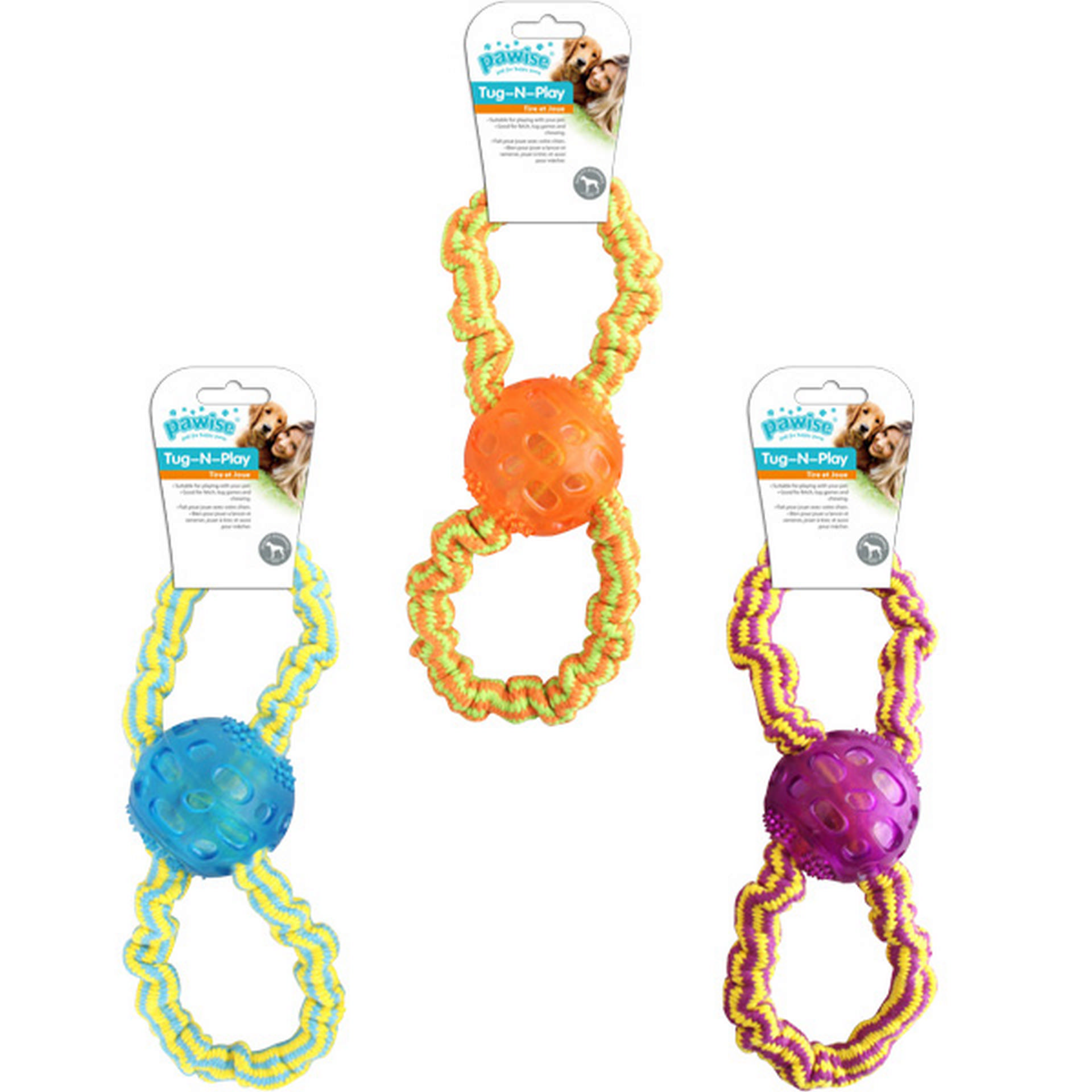 1048611_679-14538.jpg Pawise Toplu Diş İpi Köpek Oyuncağı 30 cm - Görsel 1