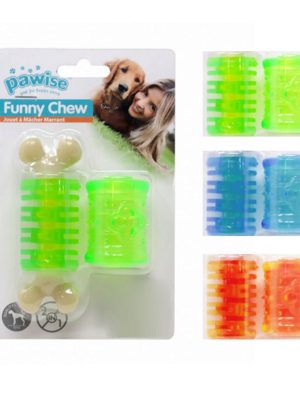 Pawise Funy Chew 2 in 1-L Lastik Köpek Oyuncağı