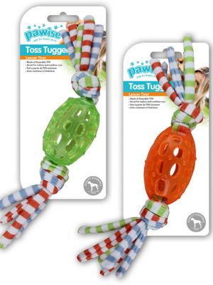 Pawise Toss Tugger Köpek Rugby Toplu Çekiştirme Oyuncağı 28 cm