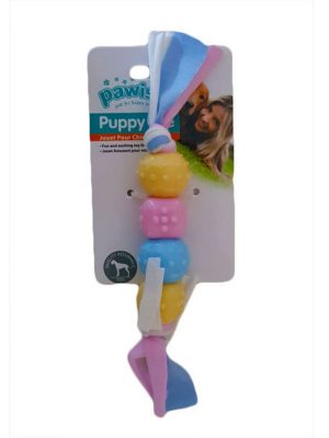 Pawise Puppy Life Diş Çıkarma Oyuncağı İpli Top