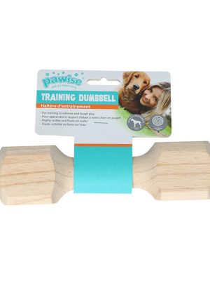 Pawise Ahşap Dambıl Kemik M - 20 Cm