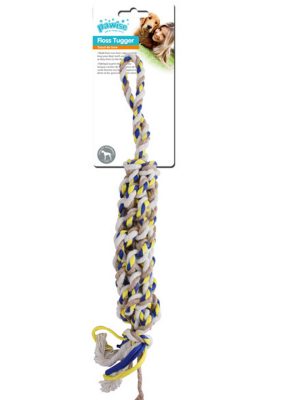 Pawise Floss Tugger Tutma Saplı İp Çubuk Köpek Oyuncağı 43 cm