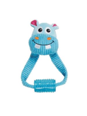 Pawise Vivid Life-Hippo With Tugger Köpek Oyuncağı