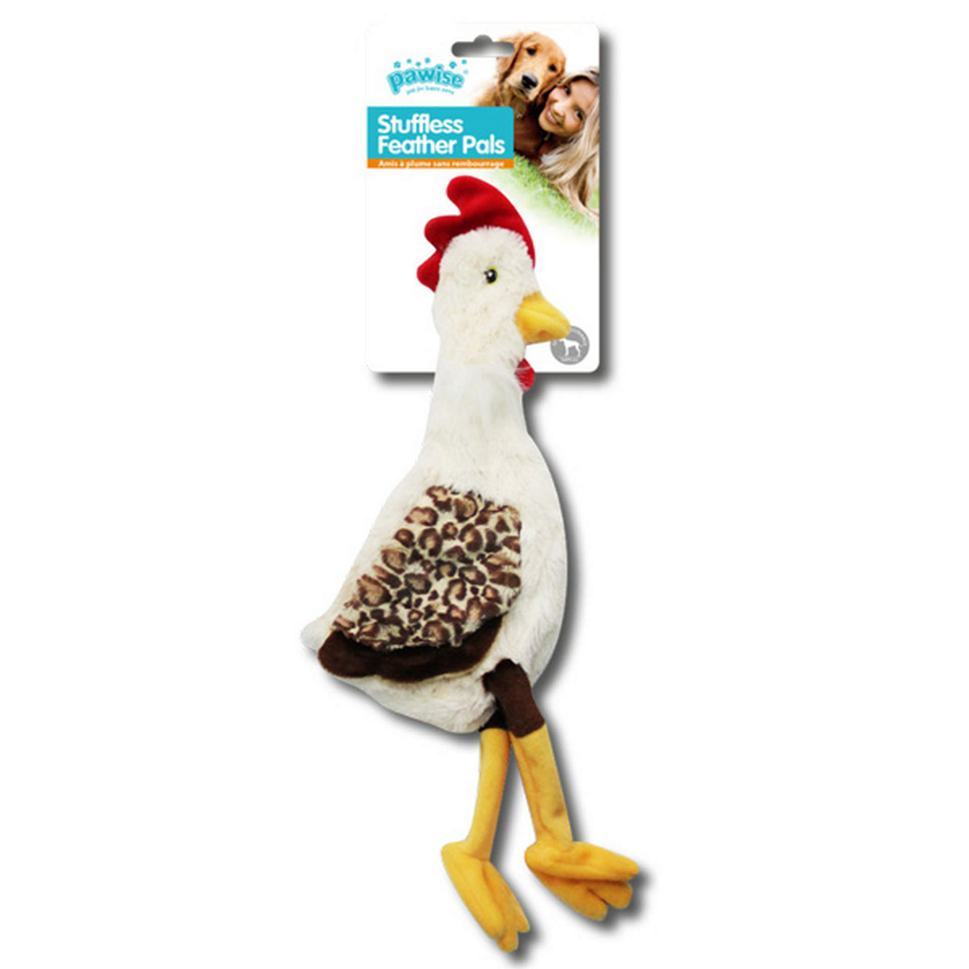 1048710_679-15071.jpg Pawise Stuffless Cock Peluş Oyuncak 35 cm - Görsel 1