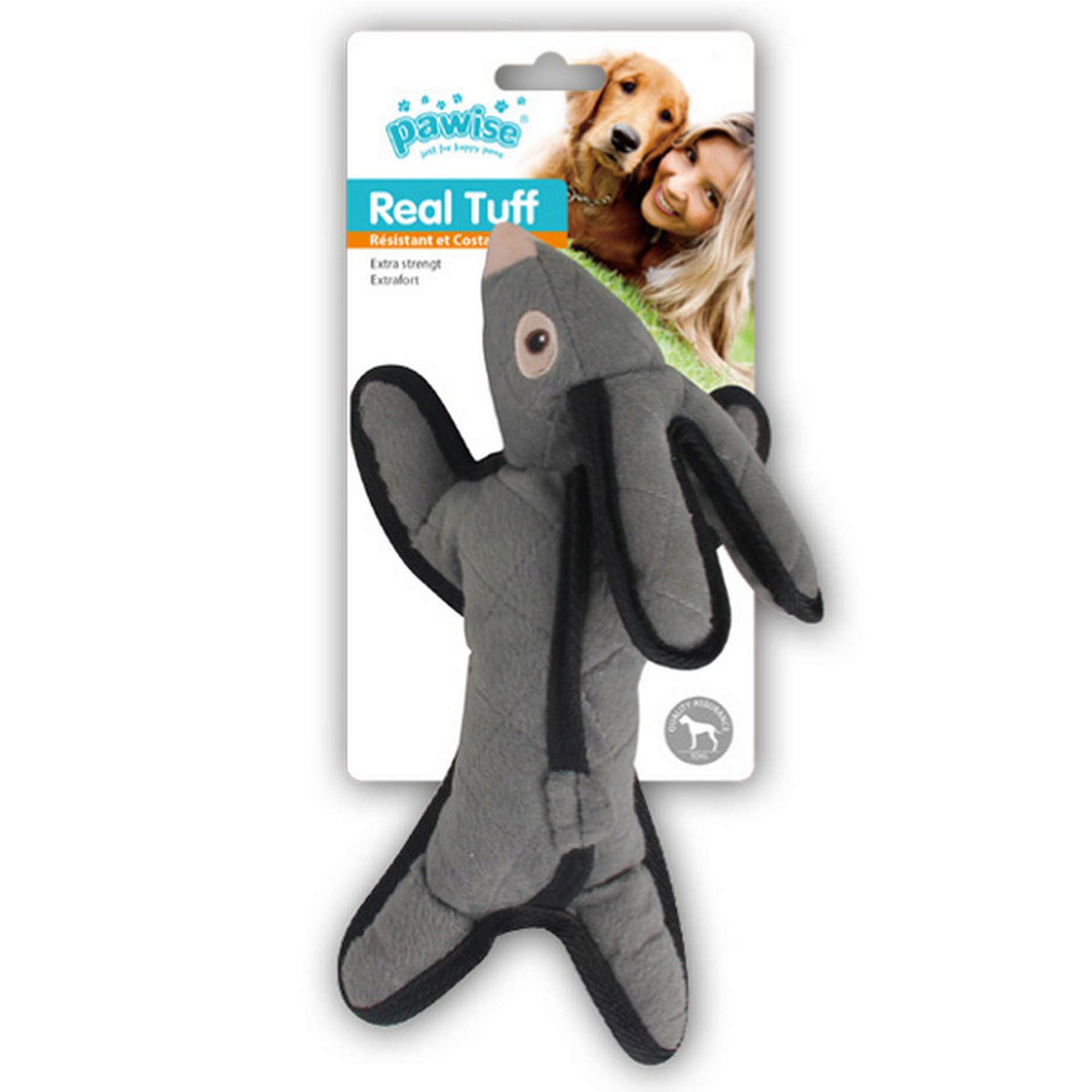 1048724_679-15132.jpg Pawise Real Tuff Tavşan Köpek Oyuncağı 34 cm - Görsel 1