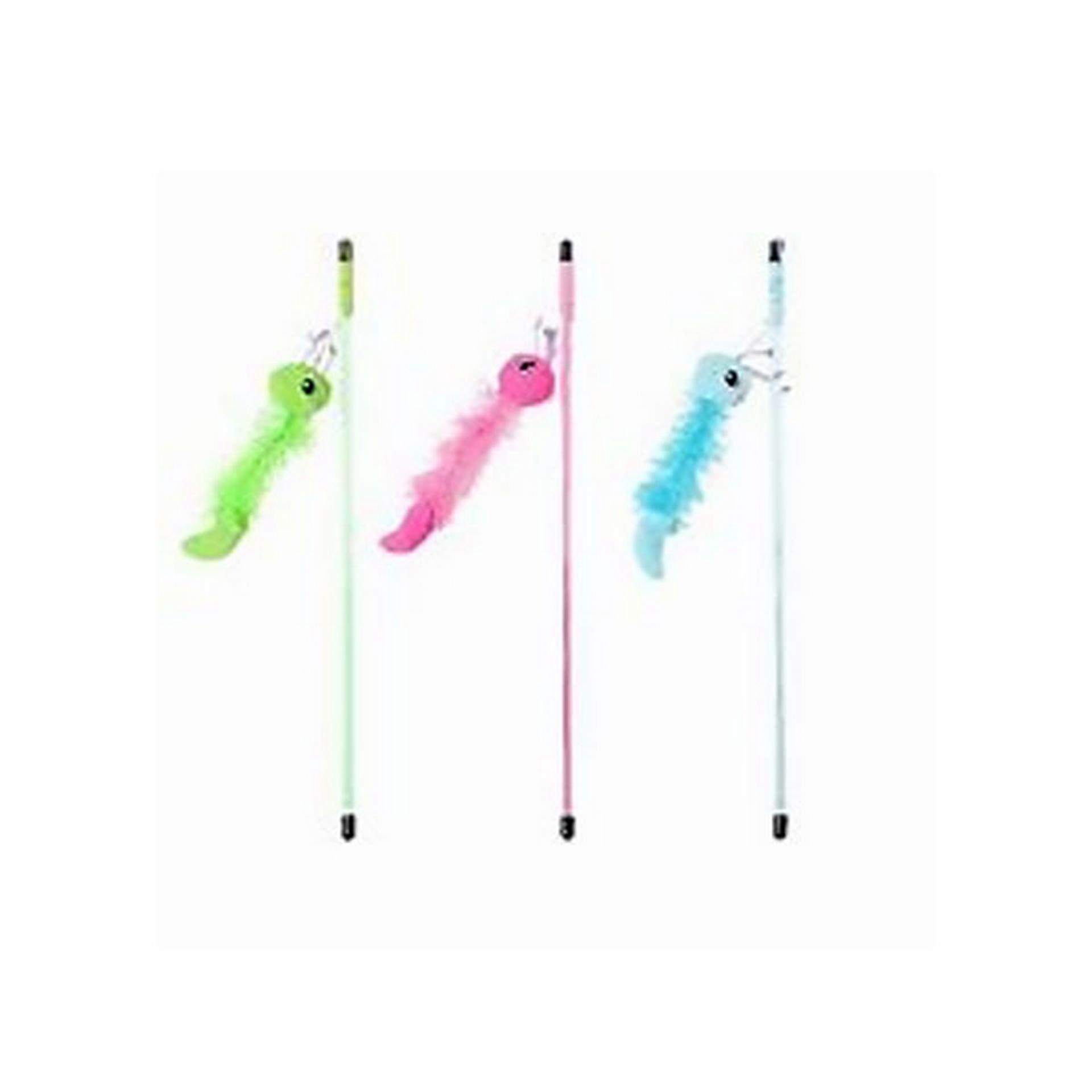 1048764_679-28092.jpg Pawise Kedi Oltası Yeşil Tırtıl 48 Adet Kutulu - Görsel 1