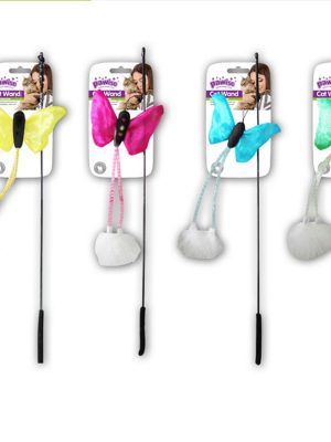 Pawise Kelebekli Olta Kedi Oyuncağı 47 cm