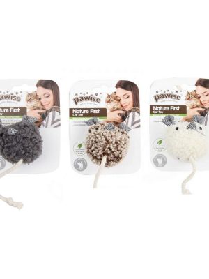 Pawise Simple Cat Peluş Oyuncak Sesli Fare