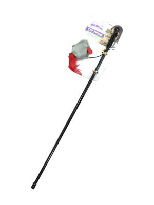 Pawise Kedi Oltası Sesli Fareli 65 Cm