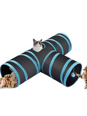 Pawise 3 Girişli Kedi Tüneli