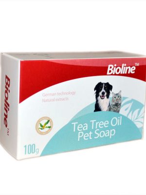 Bioline Kedi Köpek İçin Çay Ağacı Özlü Sabun 100 gr