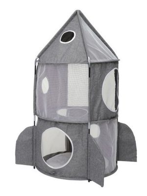 Catit Vesper Uzay Gemisi Kedi Tüneli Gri