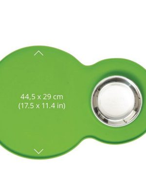 Catit Yer Fıstığı Şekilli Su Pınarı Altlığı Yeşil