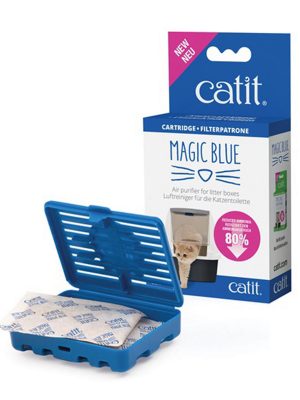 Catit Magic Blue Tuvalet Kabı Koku Giderici