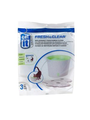 Catit Sünger ve Karbon Filtre 55600 İçin (3 Lü)