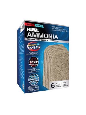 Fluval 307407 İçin Ammonia Remover 6 Lı Paket