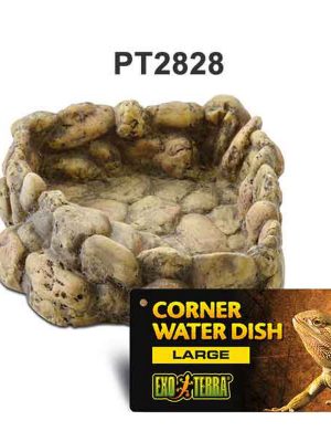 Exo Terra Corner Water Dish Large