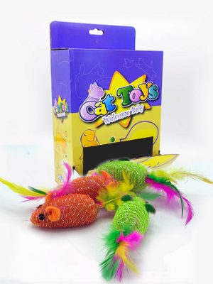 Fare Renkli Yumuşak 7 Cm (36 Lı Paket)