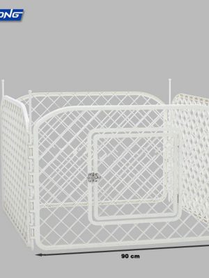 Strong Plastik Köpek Oyun Bahçesi Çiti 4 Panel 90x60cm