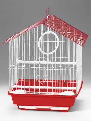 Kuş Kafesi Karışık Renkli (30 x 23 x 39)