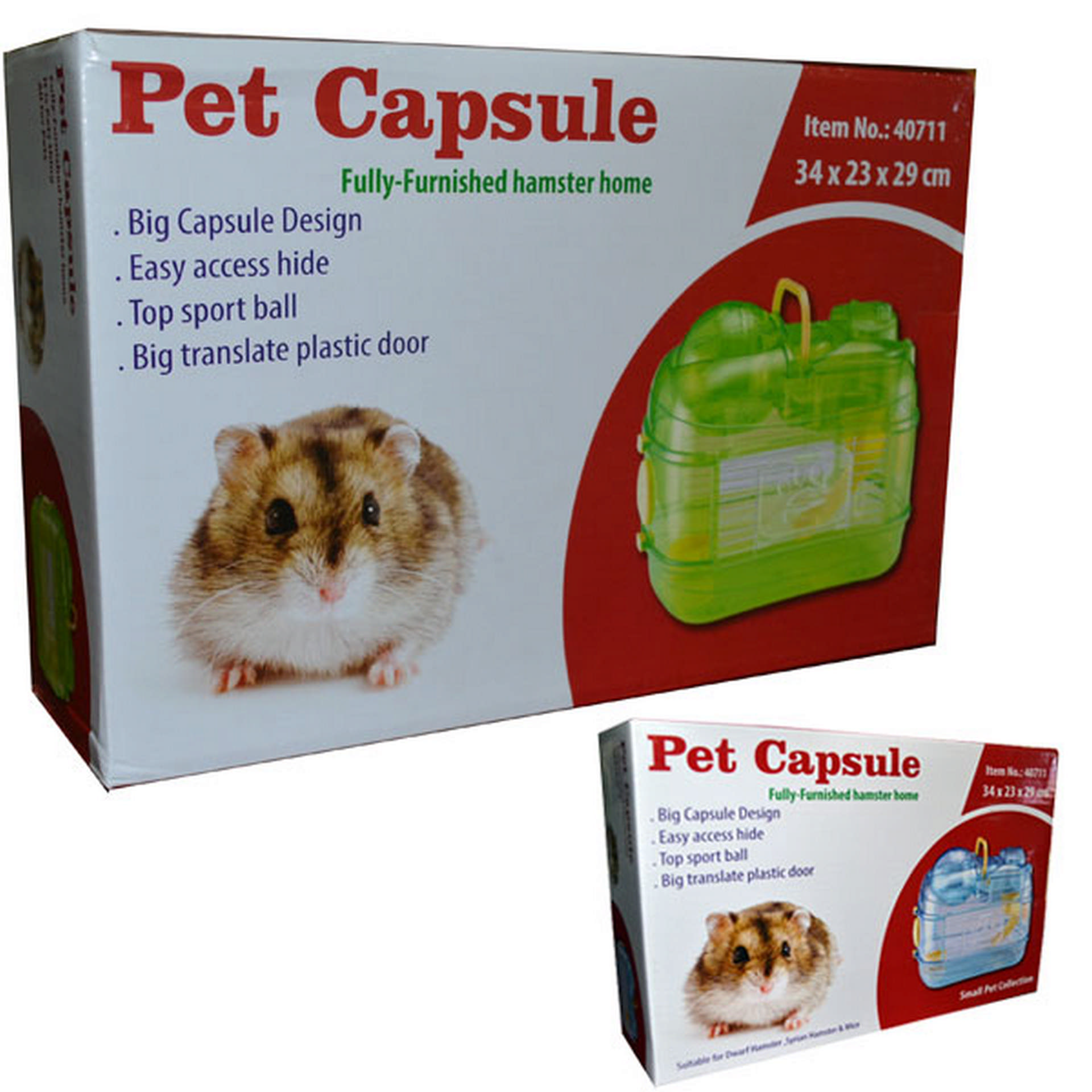 1049535_830-S711.jpg Pet Capsule Akrilik Hamster Kafesi - Görsel 1