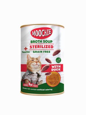 Moochie Et Suyu Çorba Ördekli Kısır.Kedi 135ML