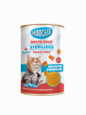 Moochie Et Suyu Ç.Somon Balkabağı Kısır.Kedi 135ML