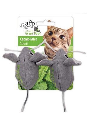 Afp Green Rush - Peluş Catnip Fare Oyuncak