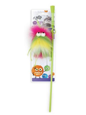 Afp Furry Ball - Tüylü Renkli Fare Olta Pembe
