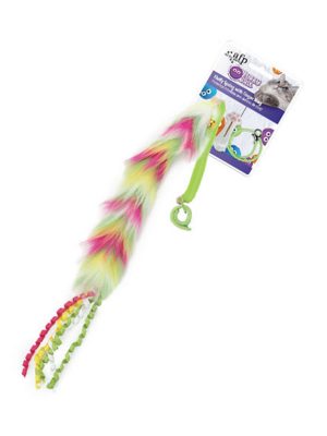 Afp Furry Ball - Tüylü Renkli Lastikli Tırtıl Pem.