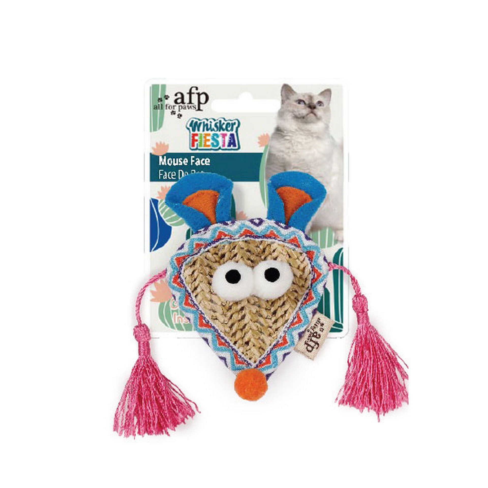 1058174_680-2836.jpg Afp Whisker Fiesta - Hasır Fare Suratı Oyuncak - Görsel 1
